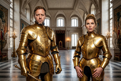 Gold armour 1